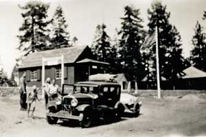 Photo of Lumberyard Ranger Station, 1934